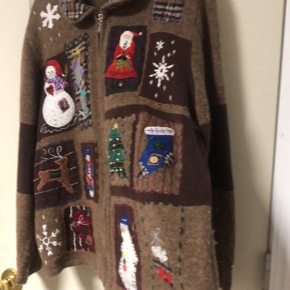 Vintage Designs Originals Studio Christmas Sweater- size-2x - Picture 7 of 16